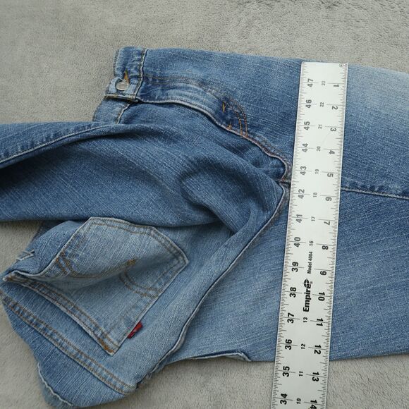 Levi's Blue Boot Cut Women Jeans - Picture 7 of 16